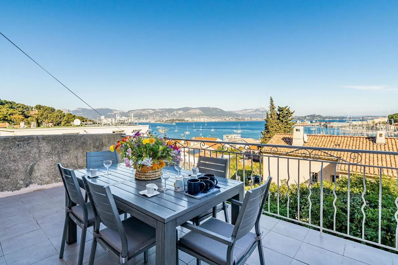 Superbe Appartement 2 Chambres En Haut De Villa Saint-Mandrier-sur-Mer